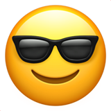 Smiling Face with Sunglasses Emoji